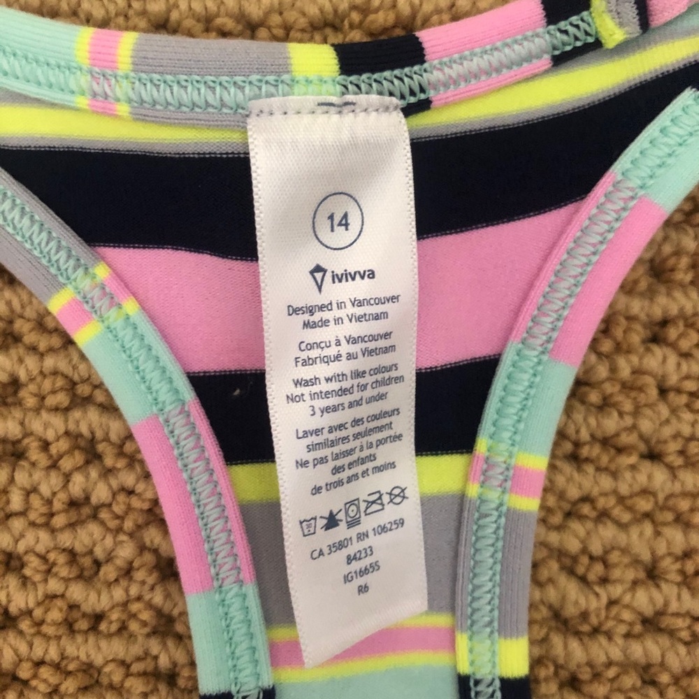 Ivivva Racer Back Tank - Picture 2 of 2